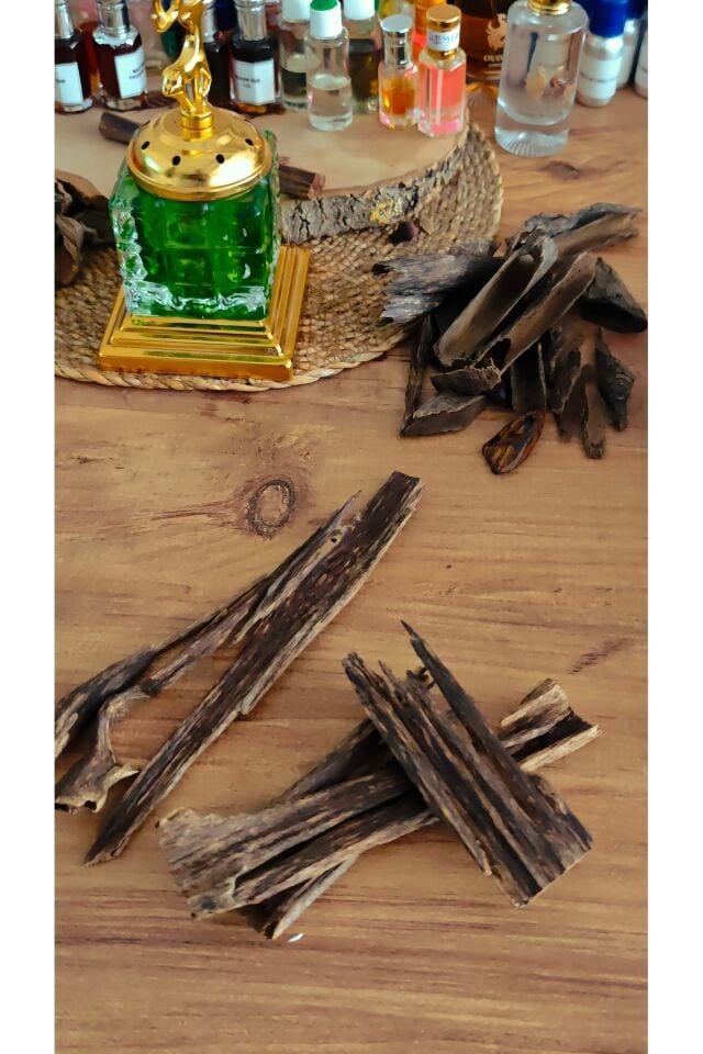 Buhur-Tütsü İçin Hakiki Doğal Oud Ağacı Wıld agarwood Linear Premium Kalite