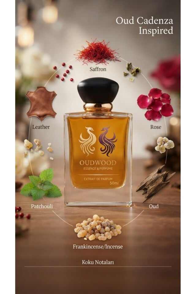 OUD WOOD OUD CADENZA DE LUXE KALİTE ORYANTAL ODUNSU UNİSEX PARFÜM